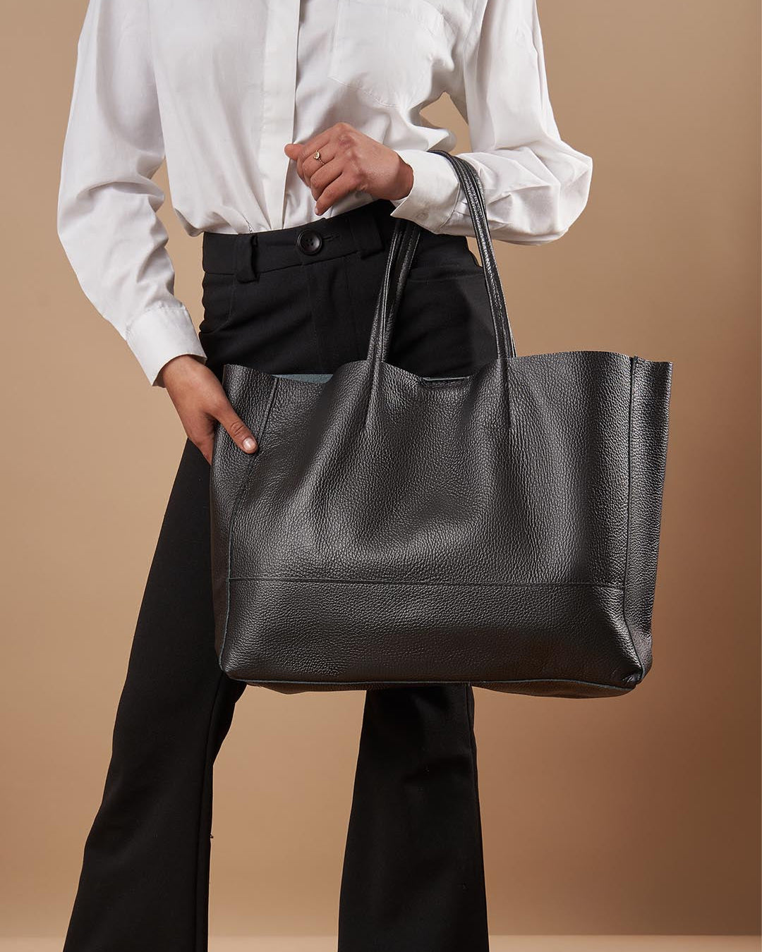 Daily Leather Tote