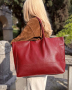 Daily Leather Tote