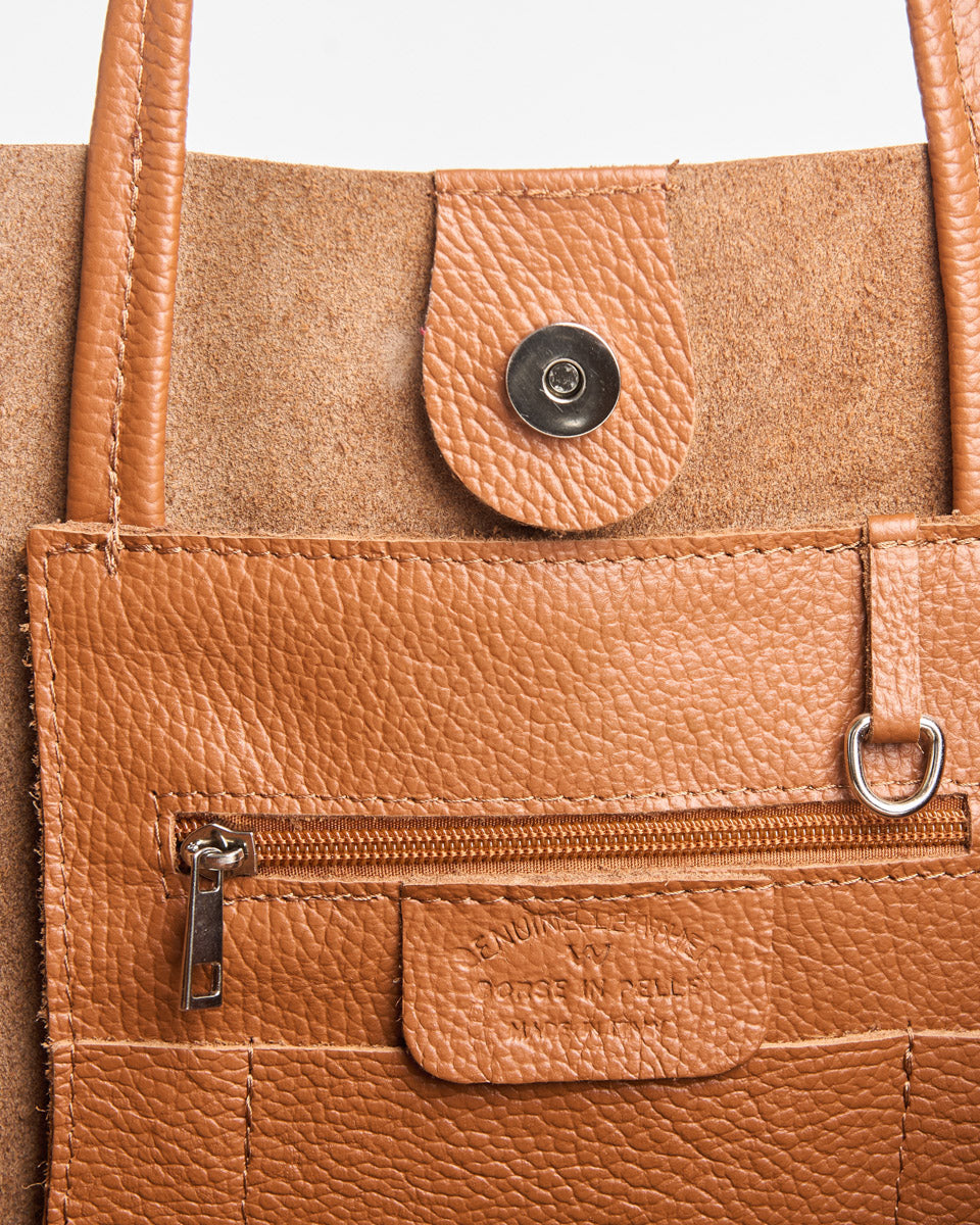 Daily Leather Tote