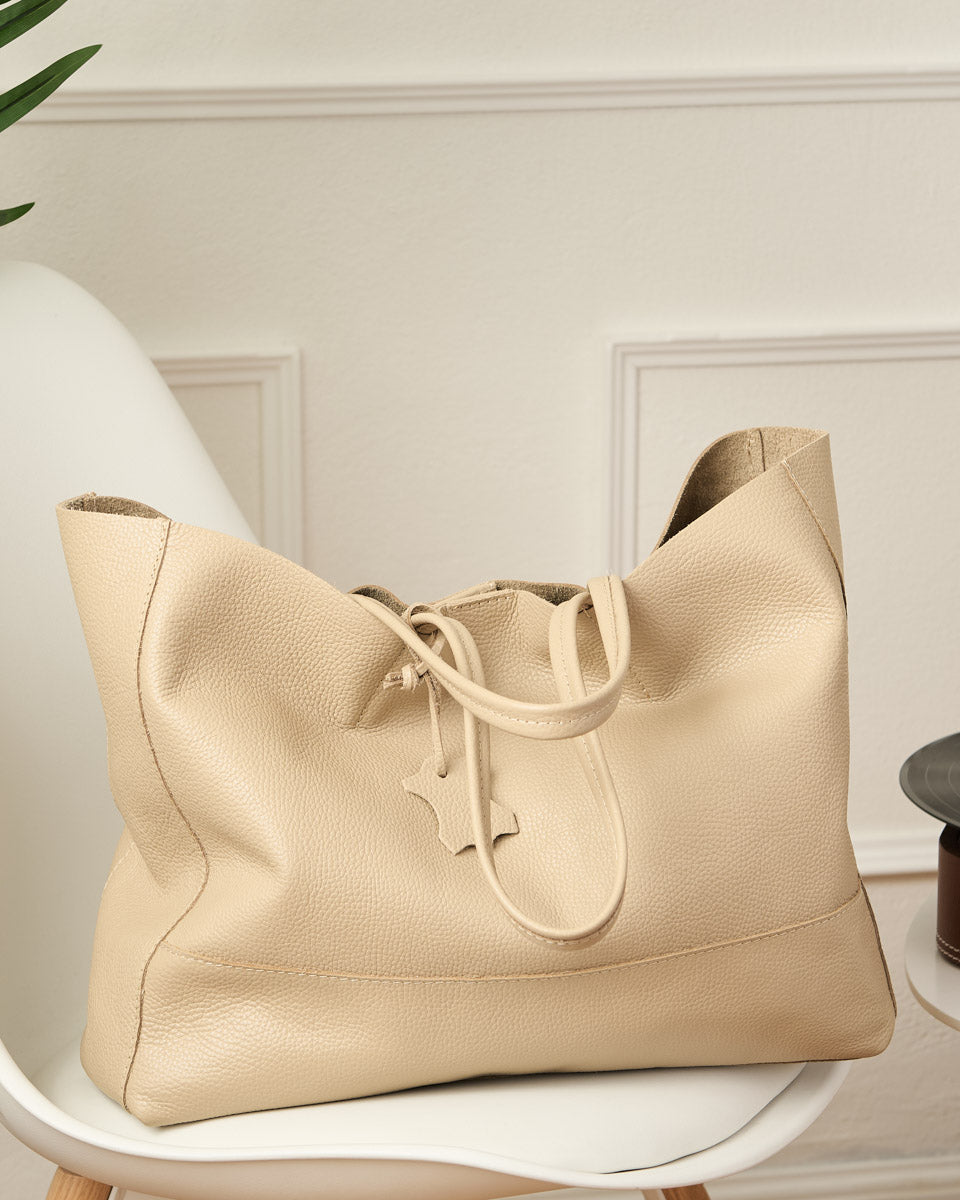 Daily Leather Tote