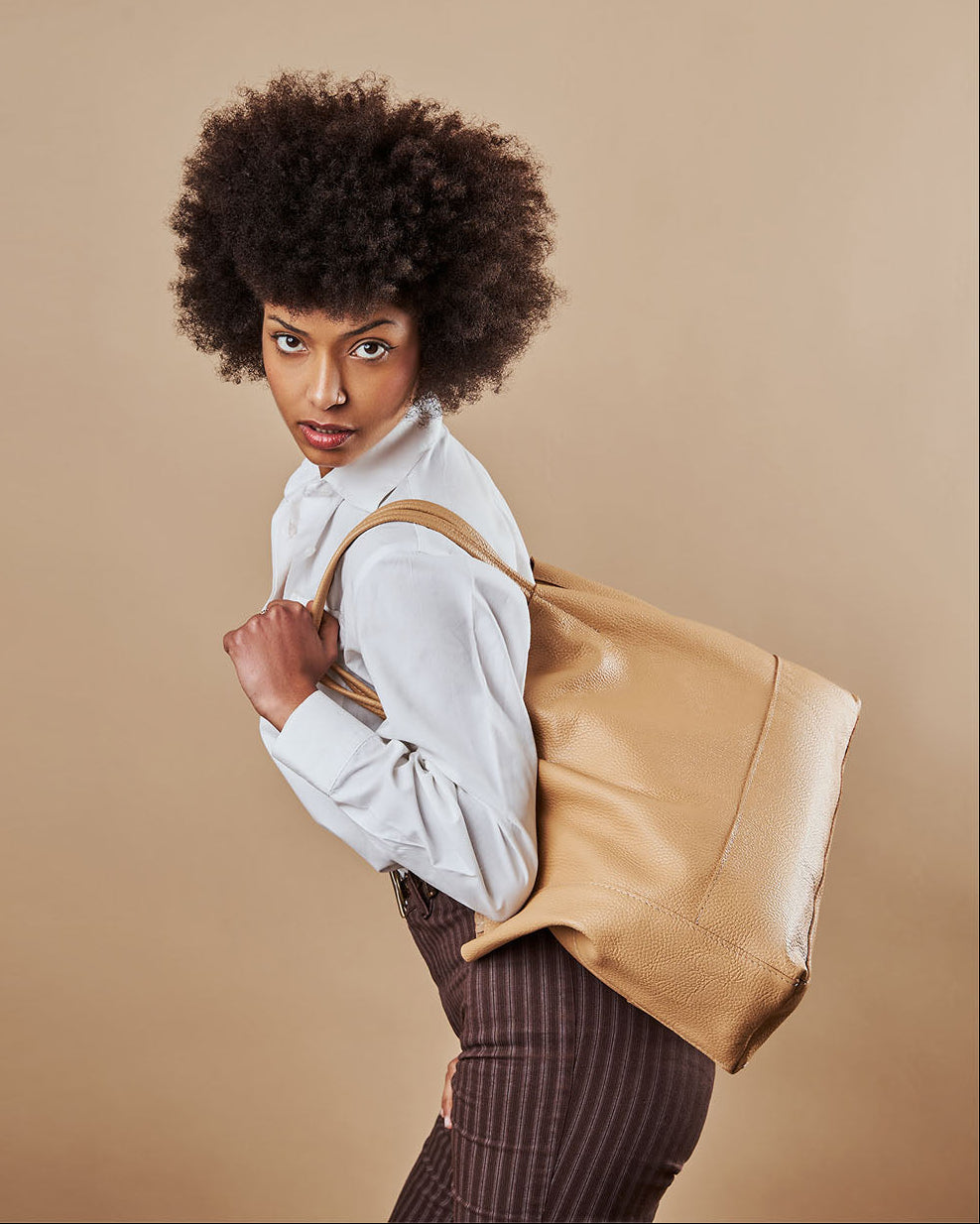 Daily Leather Tote